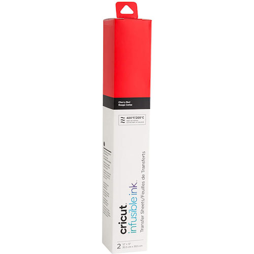 Foto de Lideart Hoja Infusible Rojo Cricut 12X12 Plg 2 Piezas 2006785 