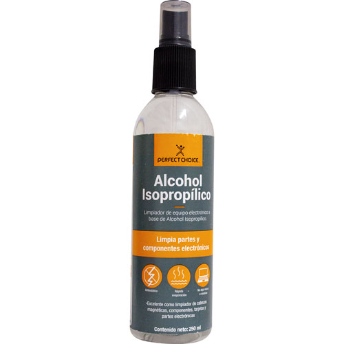 Alcohol Isopropílico Limpiador Perfect Choice 250 ml