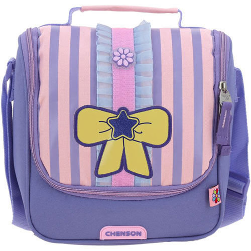 Foto de Lonchera Escolar Chenson Happy Girl Moño Rosa 
