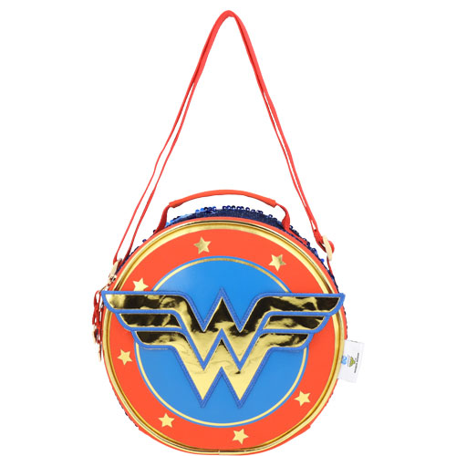 Foto de Lonchera Escolar Dc Comics Ww Dorado Yadatex 
