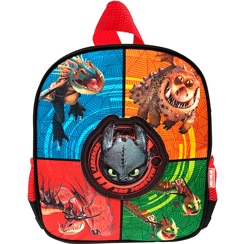 Foto de Lonchera escolar Fotorama HD018A19LB HTY Dragon negro 
