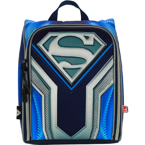 Foto de Lonchera escolar Fotorama Superman azul 