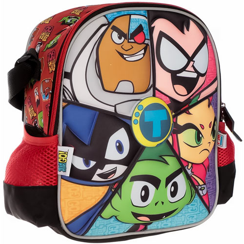 Foto de Lonchera escolar Fotorama Tn003A19Lb Teen Titans negro 