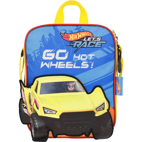 Foto de Lonchera Escolar Hot Wheels Amarillo Yadatex 