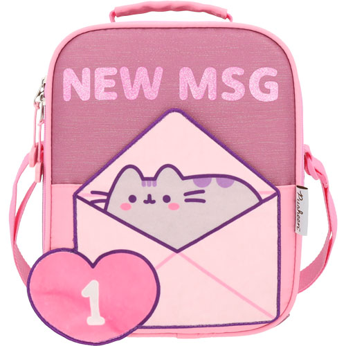 Foto de Lonchera Escolar Pusheen Msg Morado Yadatex 