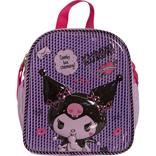 Foto de Lonchera Escolar Ruz Kuromi Corazon Morado 