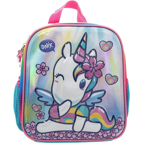 Foto de Lonchera Escolar Ruz Onix Onix Metalico Azul/Rosa 