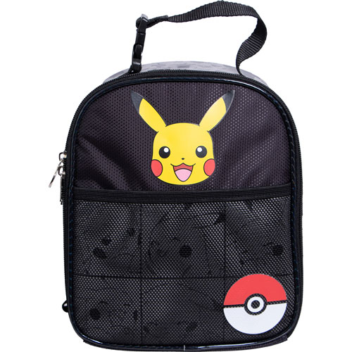Foto de Lonchera Escolar Ruz Pokemon Pokebola Negro 