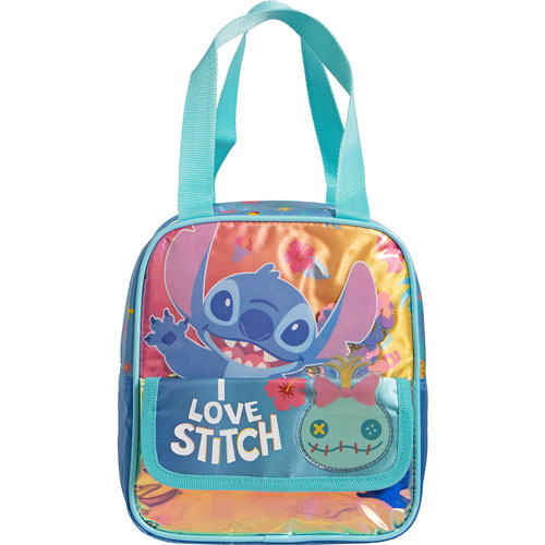 Foto de Lonchera Escolar Ruz Stitch Aloha Azul 