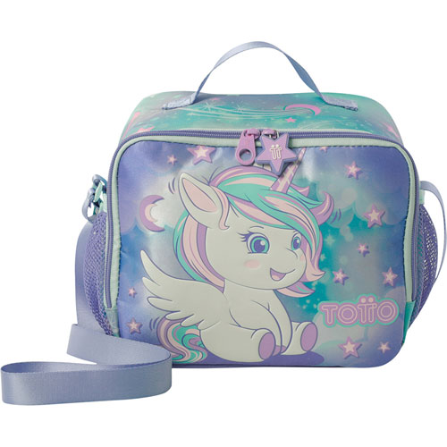 Foto de Lonchera Escolar Totto Aj61 Magic Dreams Azul 