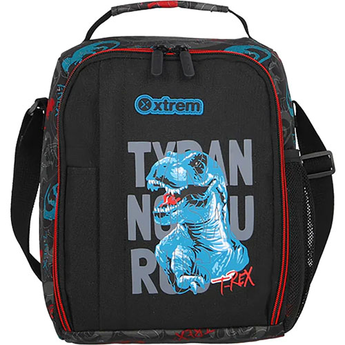 Foto de Lonchera Escolar Xtrem Lunch 301 Black Dino 