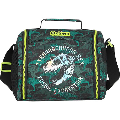 Foto de Lonchera Escolar Xtrem New Break 302 Green Dino 