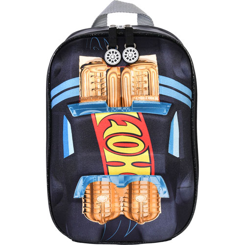 Foto de Lonchera Escolar Yadatex Hws013 Hot Wheels Negro 