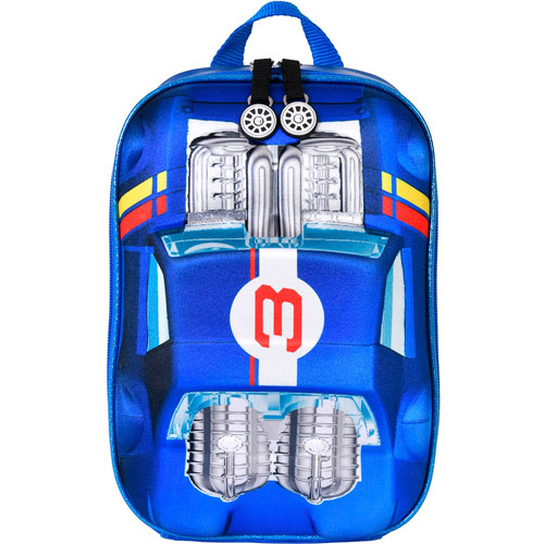 Foto de Lonchera Escolar Yadatex Hws014 Hot Wheels Azul 