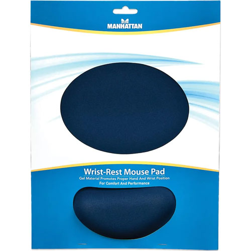 Manhattan 423526 Mouse Pad, Color Negro, 6 Mm | Meses sin interés