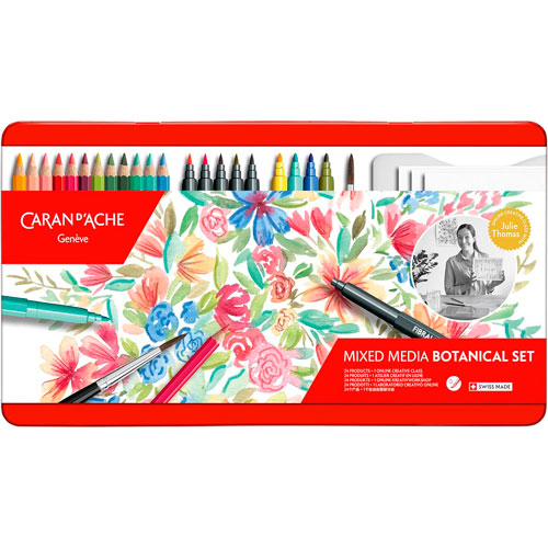 Foto de Marcador Fino Caran dAche Set Fibralo/Supracolor Botanica 