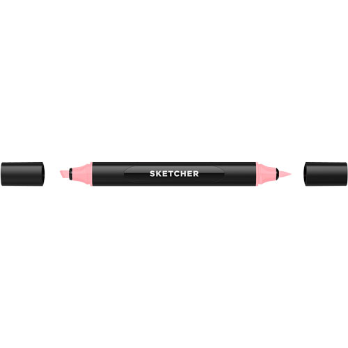 Foto de Marcador Para Dibujo Molotow Sketcher Coral 