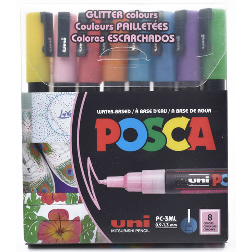 Rotuladores Posca: marcadores pintura pigmentada en 55 colores