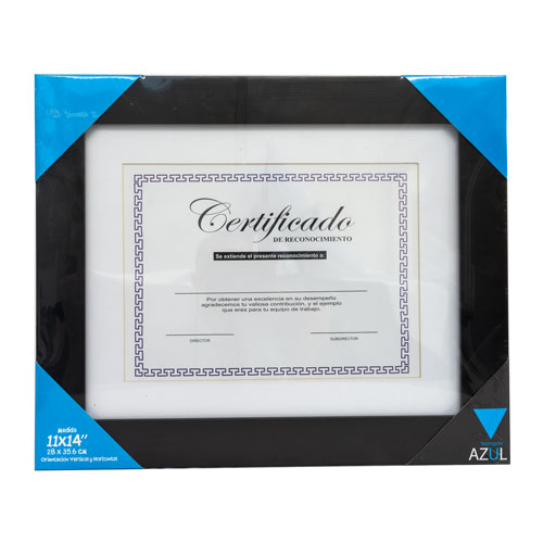 Foto de Marco Abc 22 1 Ventana 28X35.5Cm Negro 