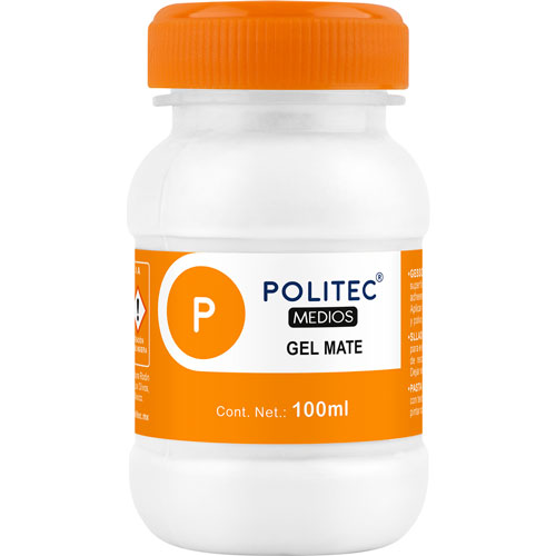 Foto de Medio Gel Mate Politec 100 ml 