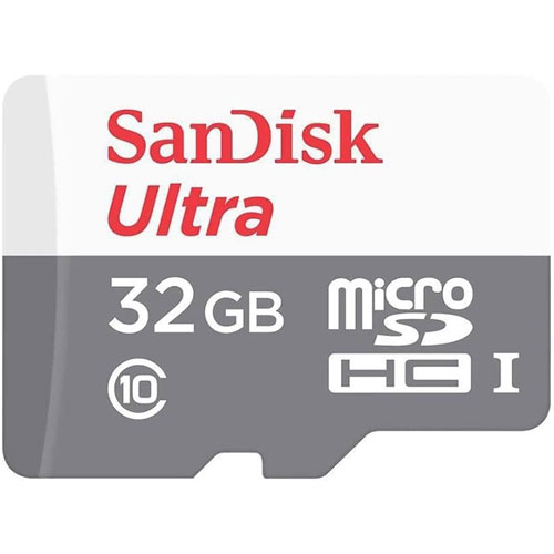 Foto de Memoria Microsd Sandisk con adaptador C10 Ultra de 32Gb 