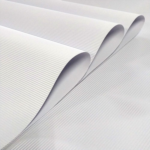 Foto de Microcorrugado Rayter Blanco 50X70 CM de 160 G 