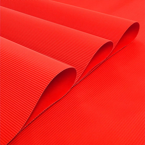 Foto de Microcorrugado Rayter Rojo 50X70 CM de 160 G 
