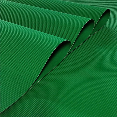 Foto de Microcorrugado Rayter Verde Bandera 50X70 CM de 160 G 