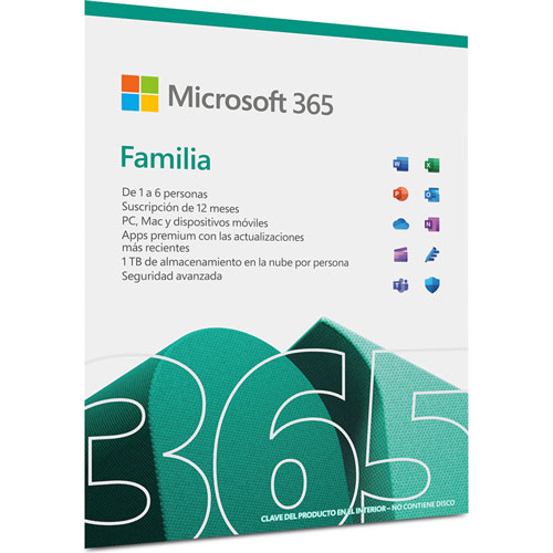 Foto de Microsoft Office 365 Family 6 Cuentas Windows/Mac 