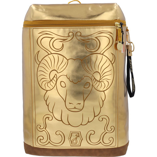 Foto de Mochila Escolar Aries Caballeros Del Zodiaco Dorado Yadatex 