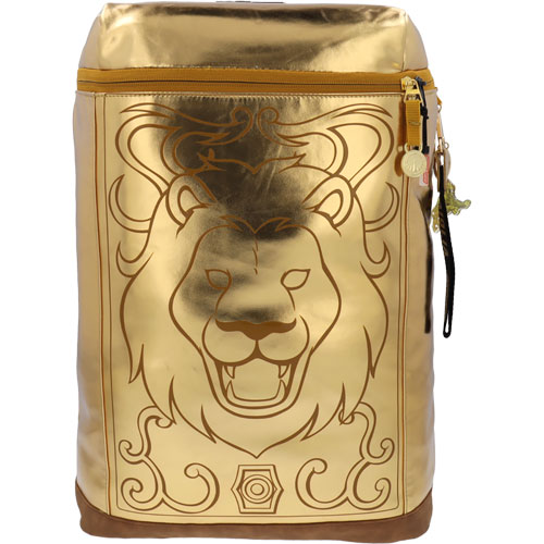 Foto de Mochila Escolar Caballeros Del Zodiaco Leo Dorado Yadatex 