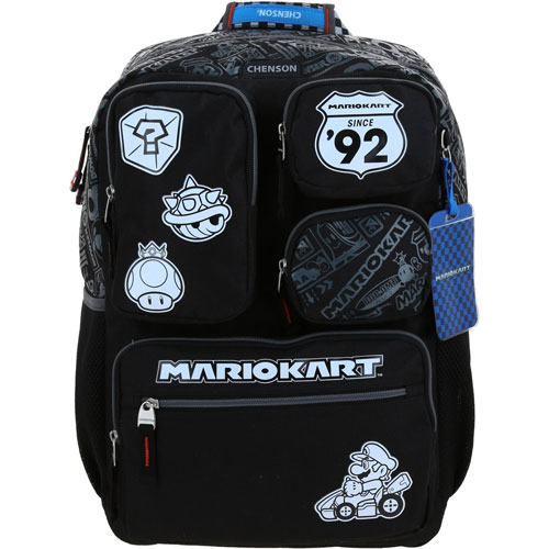 Foto de Mochila Escolar Chenson Mario Bros Negro 