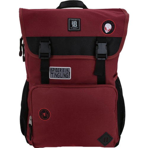 Foto de Mochila Escolar Chenson Miles Morales Rojo 