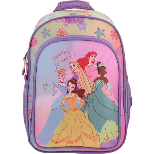 Foto de Mochila Escolar Chenson Princesas Lila 