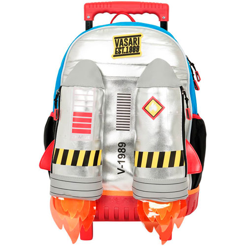 Foto de Mochila Escolar Disvasari Vasari Jetpack Con Ruedas 