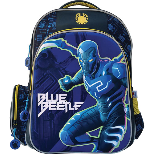 Foto de Mochila escolar Fotorama Blue Beetle Negro 