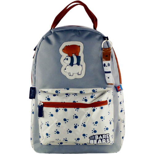 Foto de Mochila escolar Fotorama BR304A03 We Bare Bears gris 