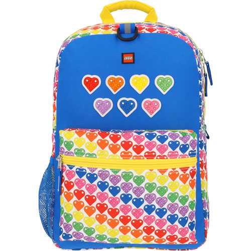 Foto de Mochila Escolar Lego Corazon Multicolor Yadatex 