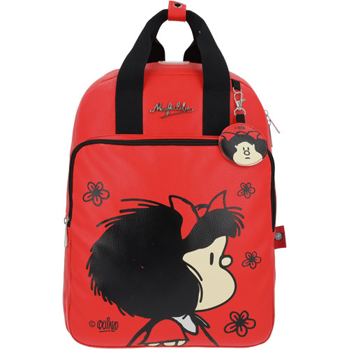 Foto de Mochila Escolar Mafalda Rojo Yadatex 