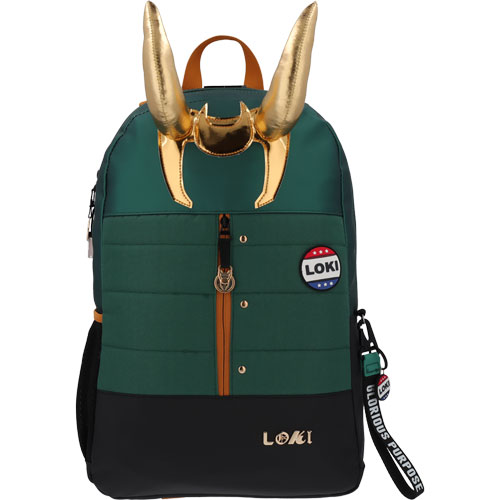 Foto de Mochila Escolar Marvel Loki Verde Yadatex 