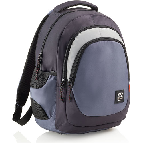 Foto de Mochila Escolar Mqr Berlin Rider Blue Triple 