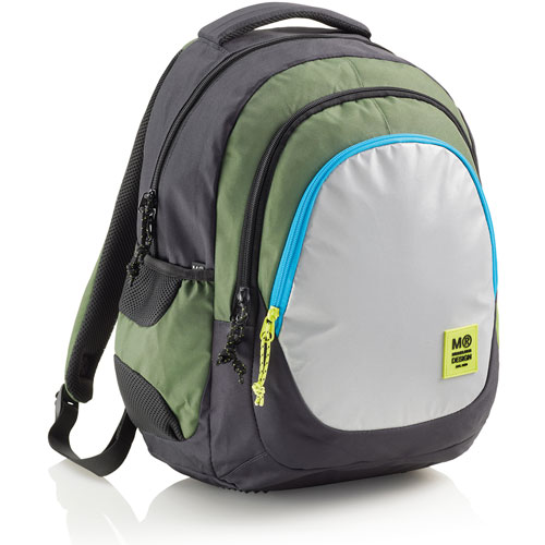 Foto de Mochila Escolar Mqr Berlin Rider Green Triple 