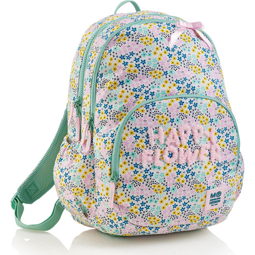 Foto de Mochila Escolar Mqr Oslo Happy Flower Triple 