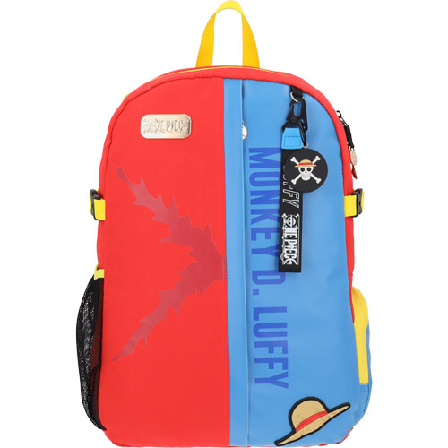 Foto de Mochila Escolar One Piece Rojo/Azul Yadatex 