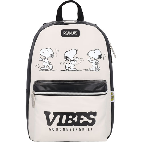 Foto de Mochila Escolar Peanuts Vibes Gris Yadatex 