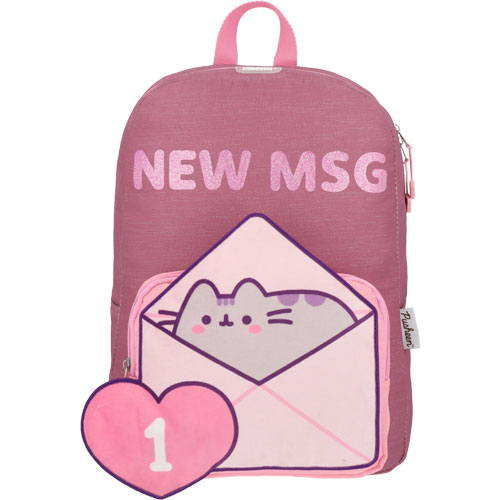 Foto de Mochila Escolar Pusheen Msg Morado Yadatex 
