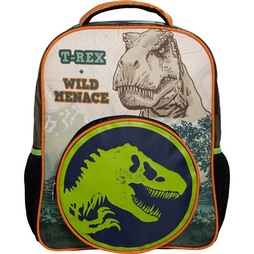 Foto de Mochila Escolar Ruz Jurassic Fosil Negro 