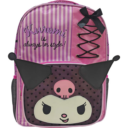 Foto de Mochila Escolar Ruz Kuromi Calavera Morado 
