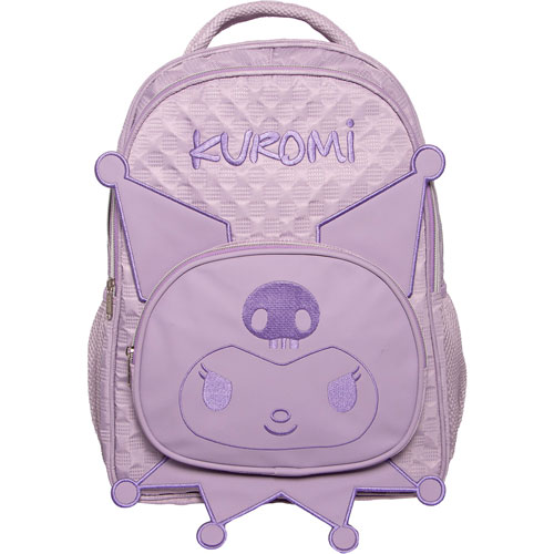 Foto de Mochila Escolar Ruz Kuromi Monocromatico Morado 