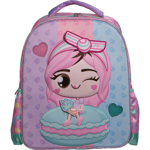Foto de Mochila Escolar Ruz Mis Pastelitos Guiño Azul 